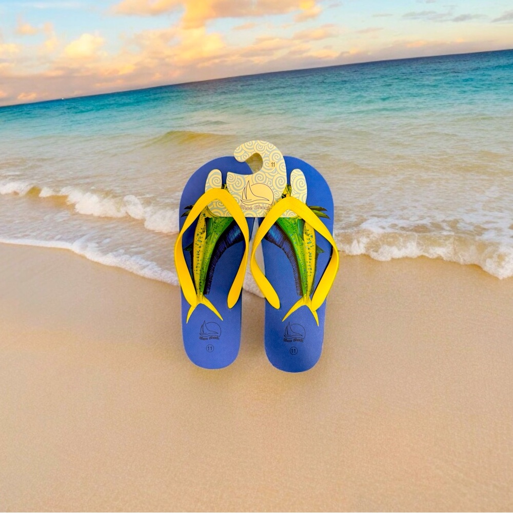 Shoe Shack Men’s Mahi Mahi Thong Sandals